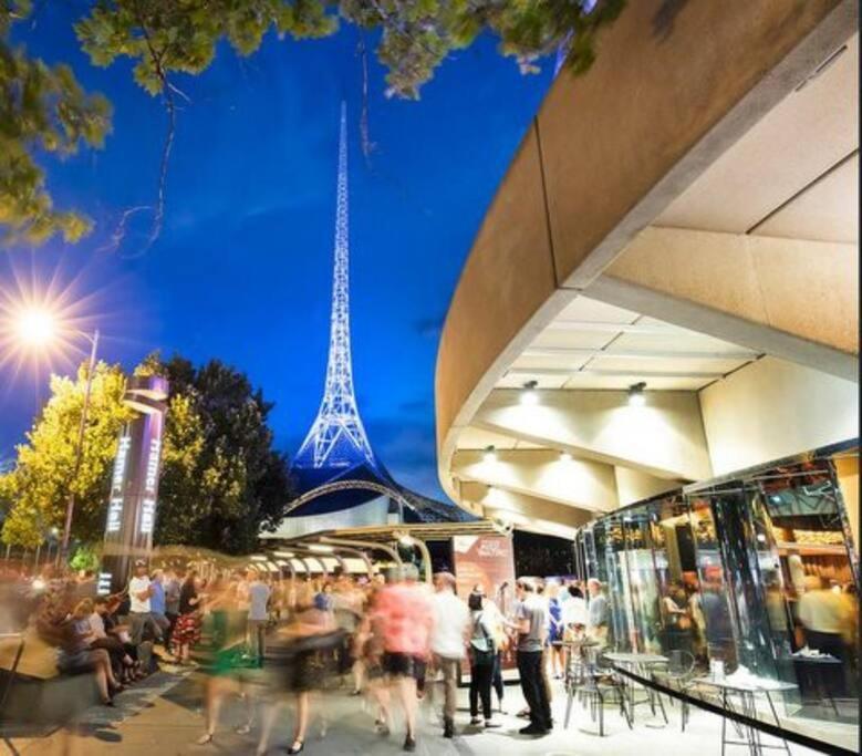 Ferienwohnung Southbank Melbourne Gem Exterior foto